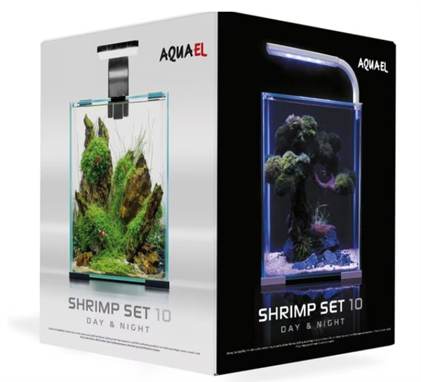 AquaEl Shrimp Set 10L (2.6 Gallons) - Black