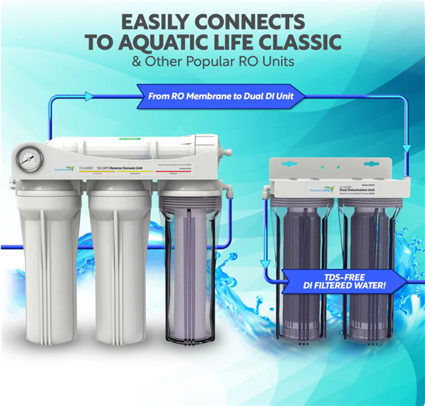 Aquatic Life Classic Dual DI Unit
