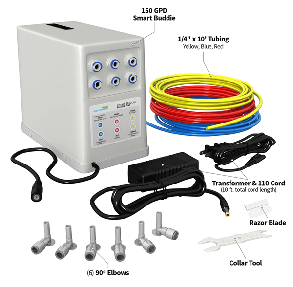 Aquatic Life Smart Buddie 150 GPD  Booster Pump