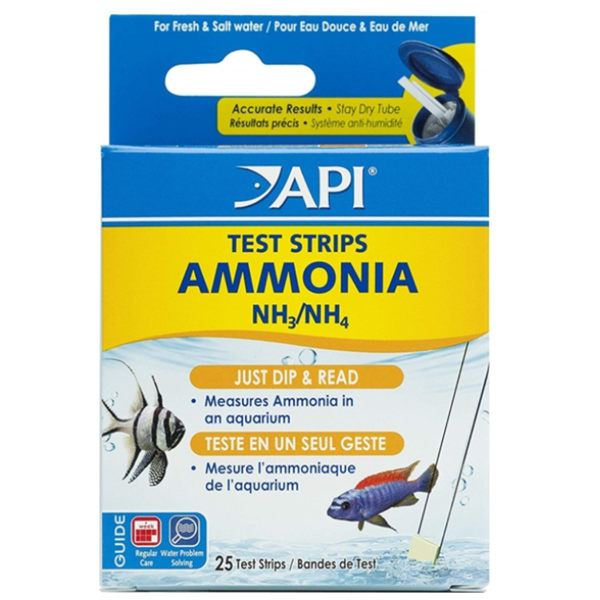 API Ammonia Test Strips (25 tests)