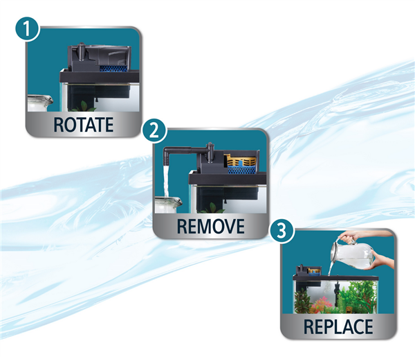 Aqueon SmartClean Power Filter - 50-90 gal