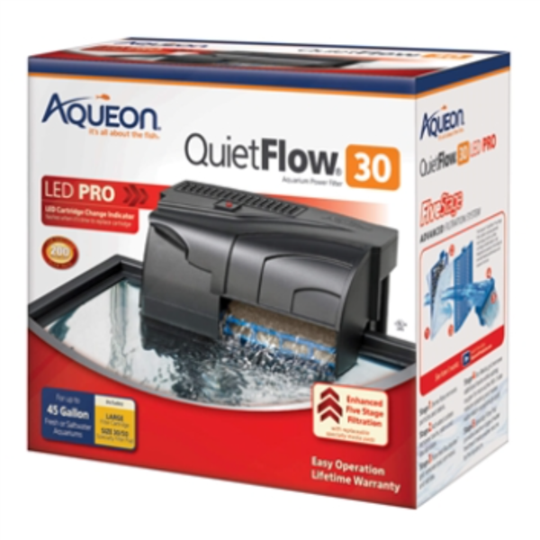 Aqueon QuietFlow LED PRO 30 Power Filter