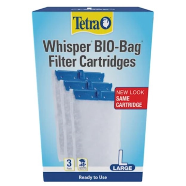 Tetra Whisper Lg 3pk Bio-Bag Filter Cartridge