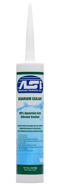 Aquarium Silicone Sealant 10.2 fl. oz BLACK