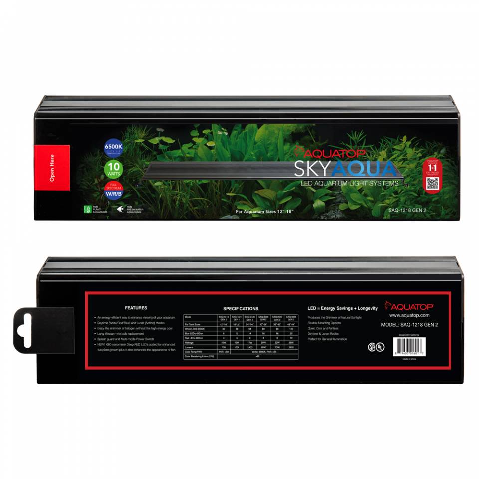 Aquatop SkyAqua 48"-54" Adjustable LED