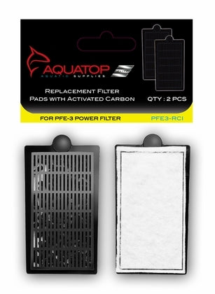 Aquatop PFE-3 Replacement Filter Inserts w/ Carbon