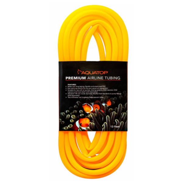Aquatop Airline Tubing 13ft - Neon Orange