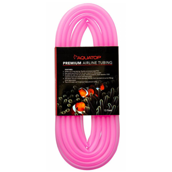 Aquatop Airline Tubing 13ft - Pink