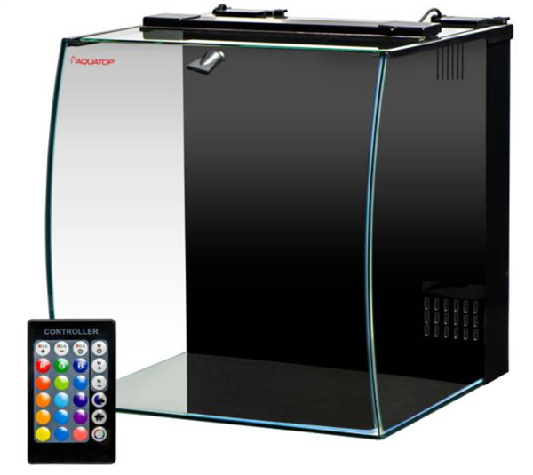 Aquatop Formosa Bow Front Aquarium Kit - 8.6 Gallon