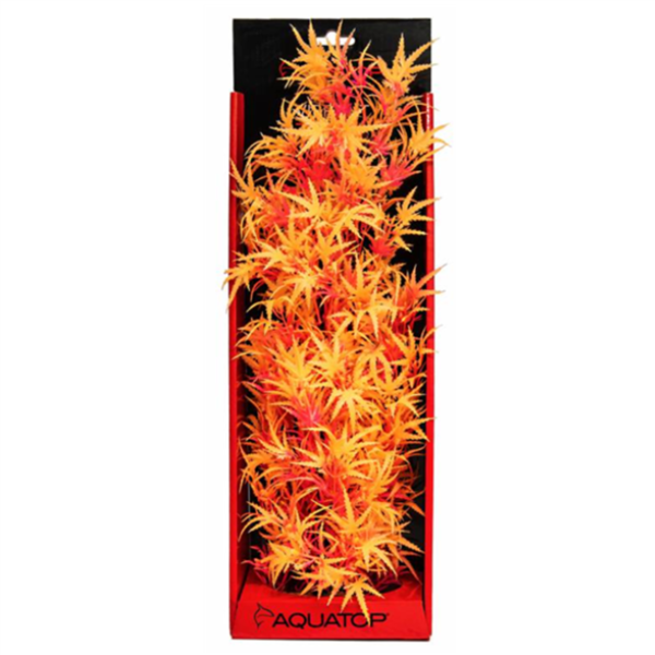 Aquatop Fluorescent Cannabis Plant Tangerine 16"
