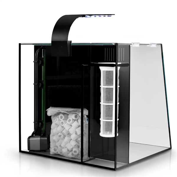 Aquatop Ascension 9 Sloping Front Aquarium - 9 Gallon