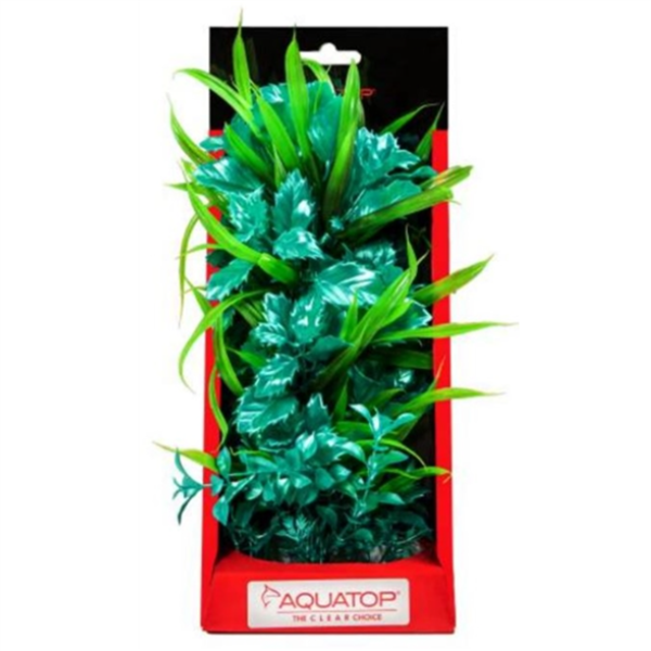 Aquatop Vibrant Passion Turquoise Plant 10"