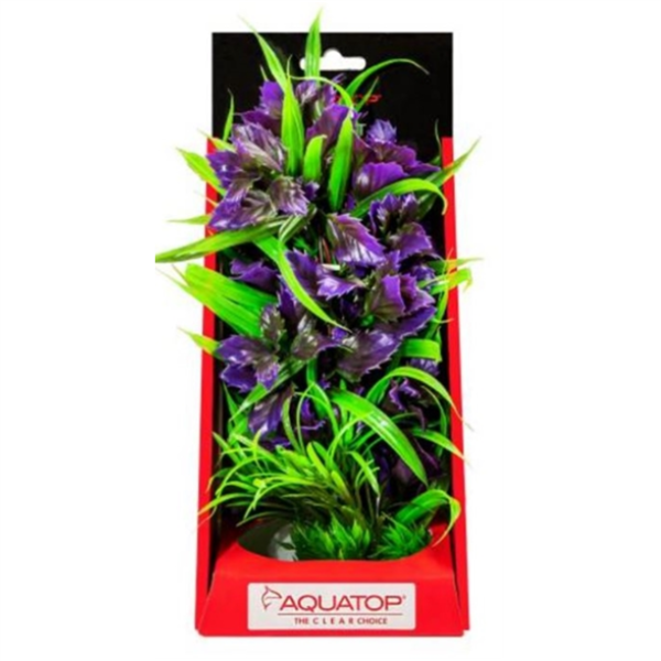 Aquatop Vibrant Garden Purple Plant 10"