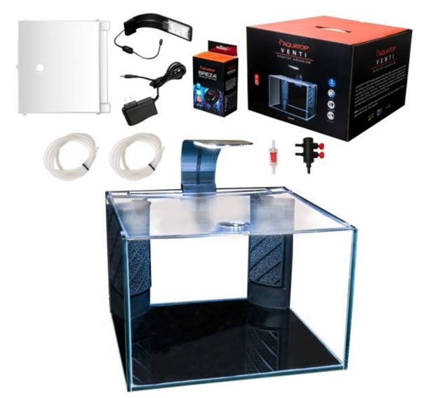 Aquatop Venti Showcase Aquarium 5 Gallon