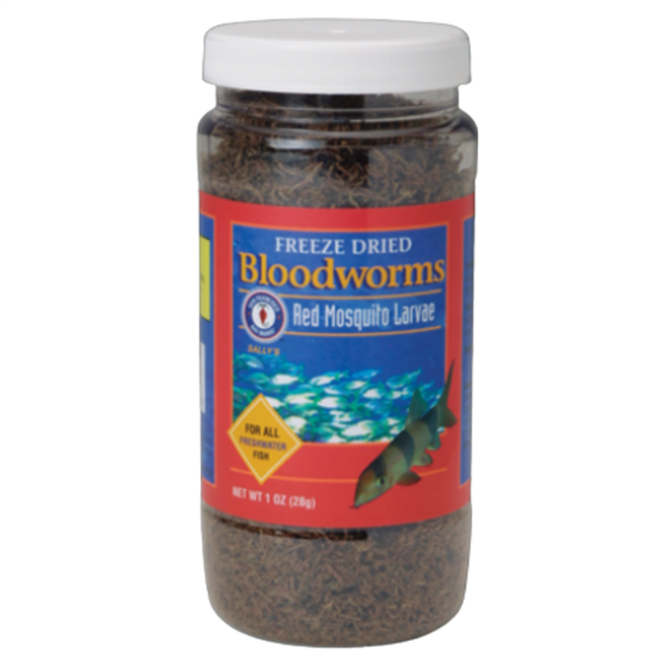 Bay Brand Bloodworms Freeze Dried 1oz