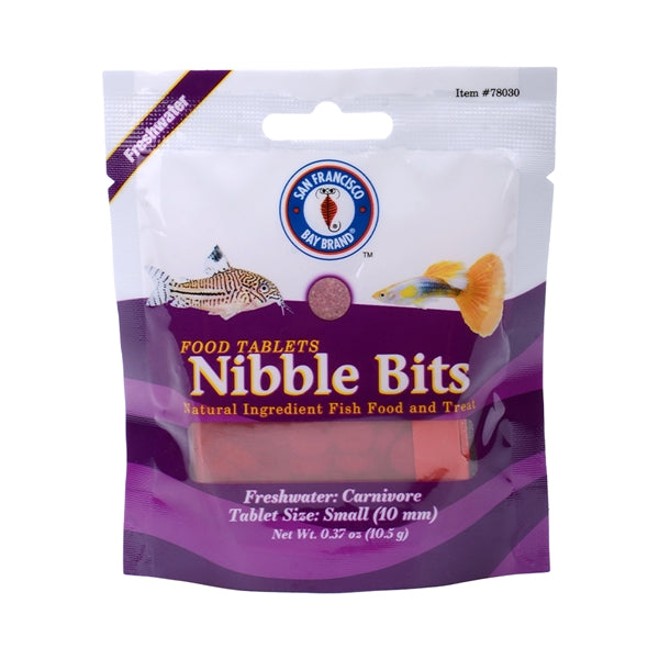 Bay Brand Nibble Bits - Freshwater Carnivore Small Tablets (10mm) 0.37oz