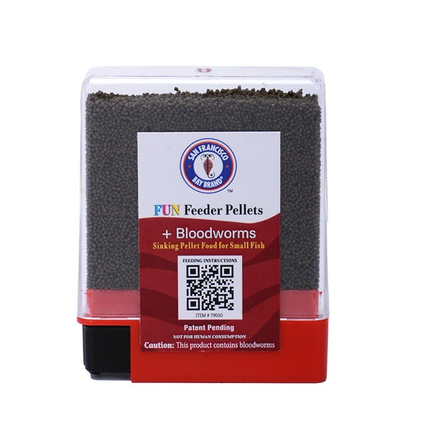 Bay Brand FUN Feeder Pellets - Bloodworms (0.6 - 0.9mm) 0.7oz