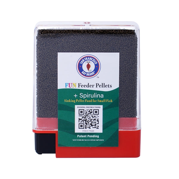 Bay Brand FUN Feeder Pellets - Spirulina (0.6 - 0.9mm) 0.7oz