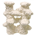 Blue Ribbon Exotic Ornaments - Reef Rock Columns, Coral White - Medium