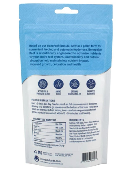 Benepets REEF Benepellet Medium 2.5mm - 2.7oz