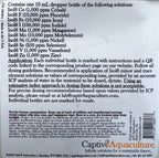 Captiv8 Reef BluePrint - Isol8: Minor and Trace Element Pack