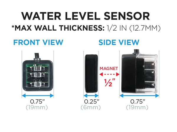 CoralVue Hydros Auto Top-Off (ATO) Kit w/ Triple Water Level Sensor