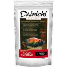 Dainichi Cichlid Color Supreme Sinking Small Pellet Food 8.8oz