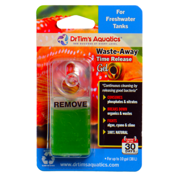 DrTim's Aquatics FRESHWATER Waste-Away Gel Single (10 gal)