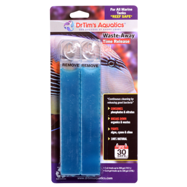 DrTim's Aquatics MARINE Waste-Away Gel LG 2-pk (200 gal)