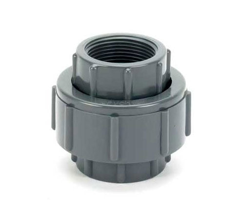 PVC Union 2" - TxT GRAY