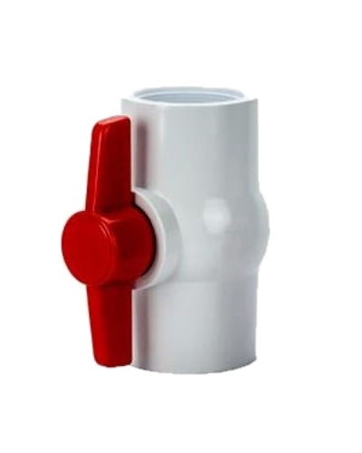 PVC Ball Valve 2"  - TxT WHITE