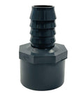 Reducing Insert Adapter 1.5"SPG x 1"Hose - GRAY