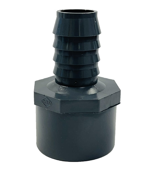 Reducing Insert Adapter 1.5"SPG x 1"Hose - GRAY