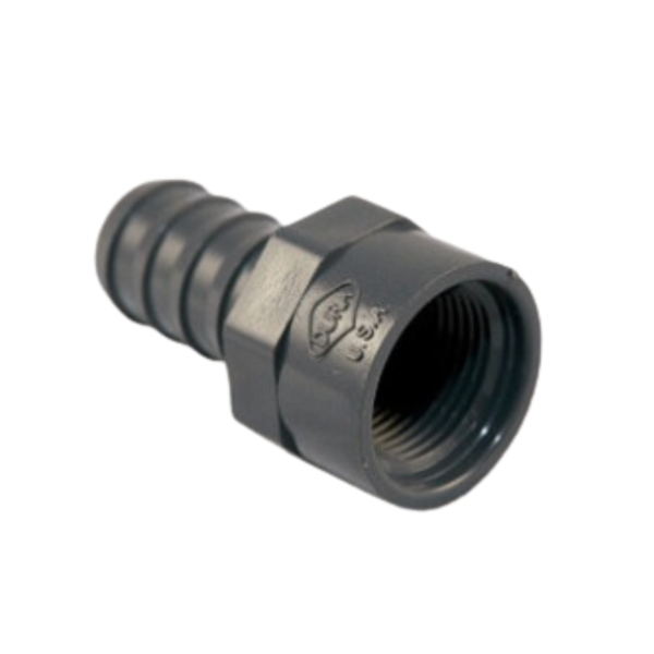 Insert Adapter 3/4"FPT x 3/4"Hose - GRAY