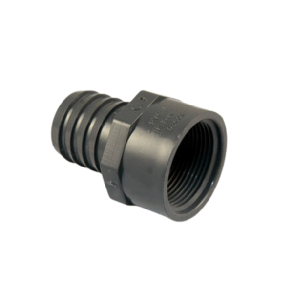 Insert Adapter 1.25"FPT x 1.25"Hose - GRAY