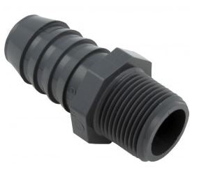 Insert Adapter 3/4"MPT x 1"Hose - GRAY