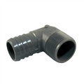 Insert Elbow 1.25"MPT x 1.25"Hose - GRAY