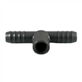 Insert Tee 1/2"FPT x 3/4"Hose x 3/4"Hose - GRAY