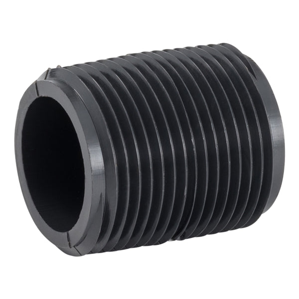PVC Pipe Nipple 1" Sched 80 - 1.5" Long