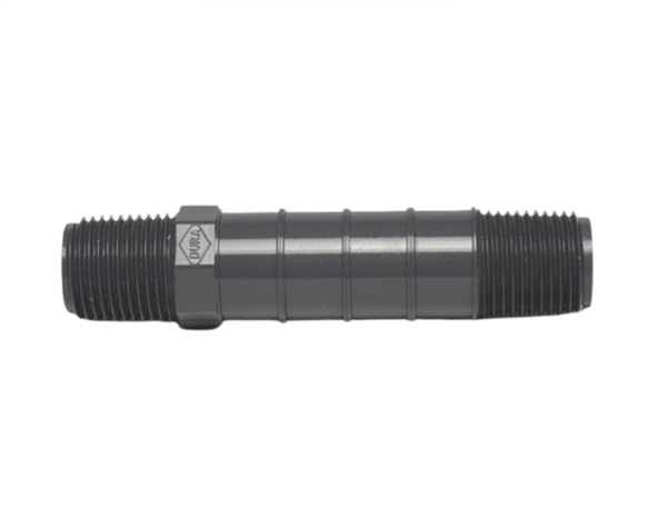 PVC Pipe Nipple 1" Sched 80 - 4" Long