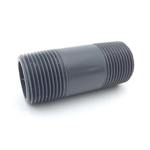 PVC Pipe Nipple 1" Sched 80 - 3" long