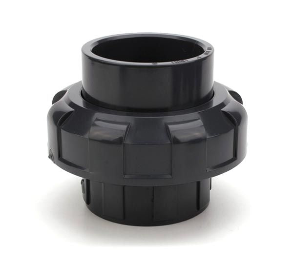 PVC Union 1" Sched 80 - TxT GRAY