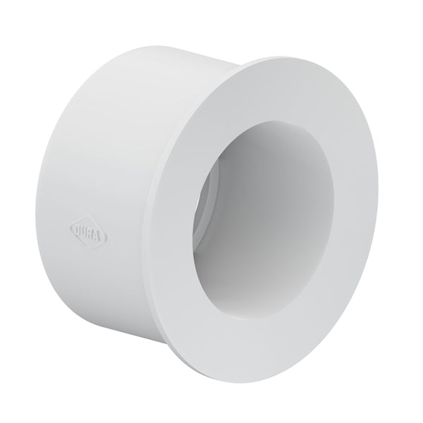 PVC Reducer Bushing 2" x 1" -  SxS WHITE