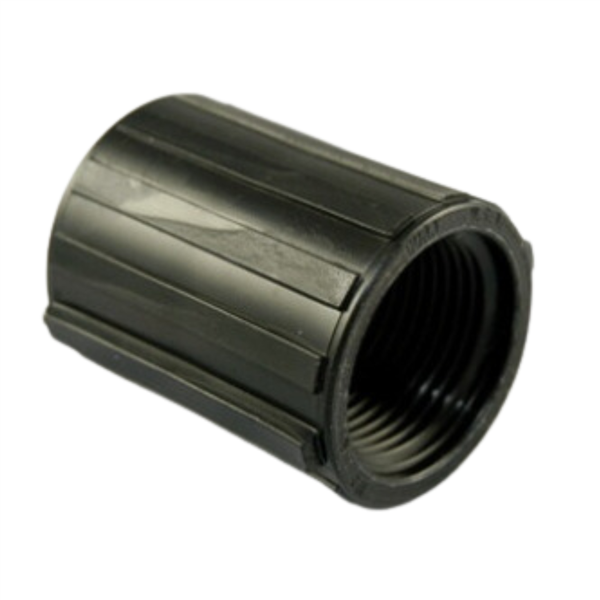 Marlex Coupling 1" - TxT BLACK