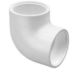 PVC Elbow 3/4" - TxT WHITE