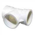 PVC Tee 1.5" - TxTxT WHITE