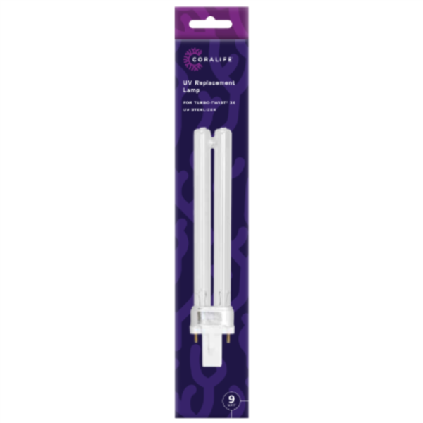 Coralife Turbo Twist Replacement UV Lamp 9 Watt