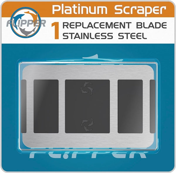 Flipper Platinum Scrapper Stainless Steel Blade