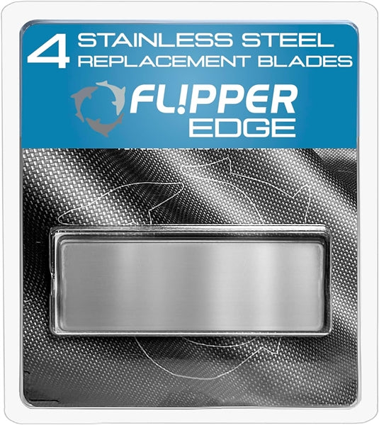 Flipper EDGE-Standard Replacement Stainless Steel Blades 4pk