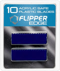 Flipper EDGE-Standard Replacement Acrylic Safe Plastic Blades 10pk